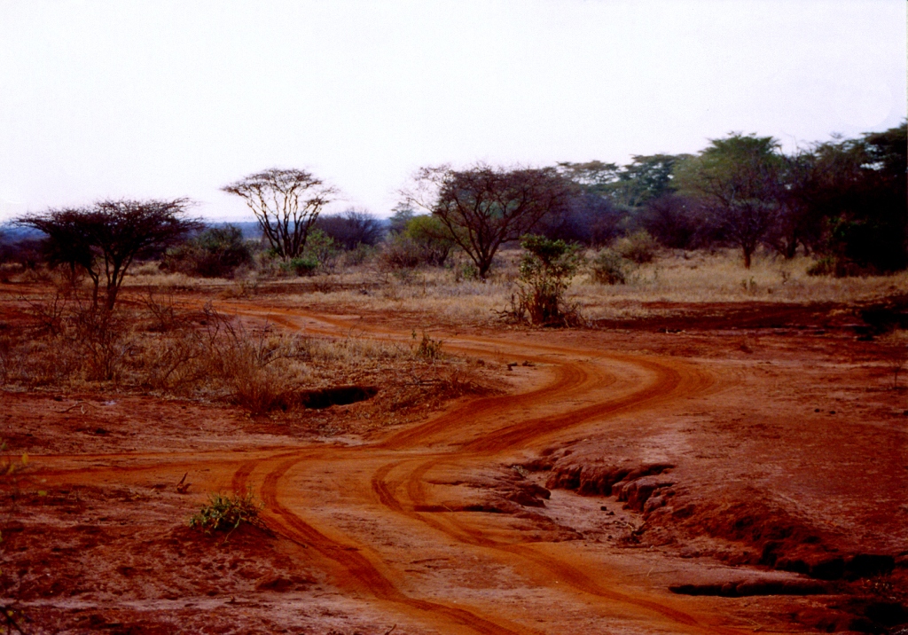Дороги в кенийских деревнях