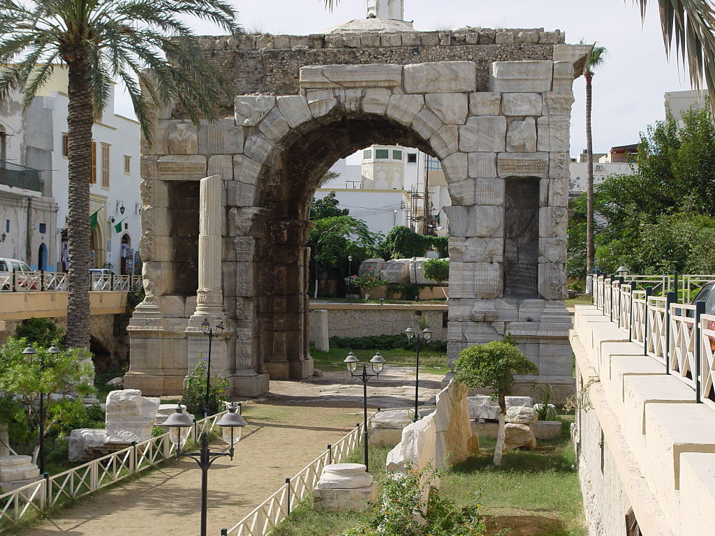 Арка Марка Аврелия в столице Ливии