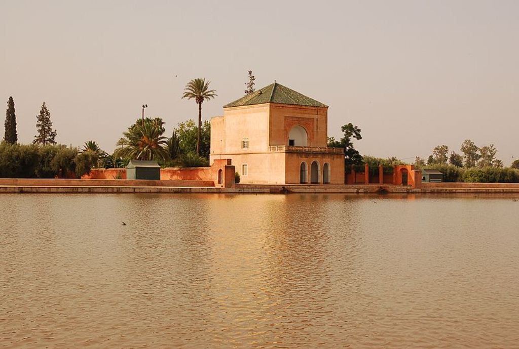Знаменитый сад Менара в Марракеше Знаменитый сад Менара в Марракеше