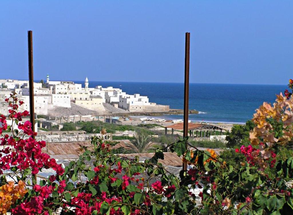 Вид на город Могадишо в Сомали Вид на город Могадишо в Сомали