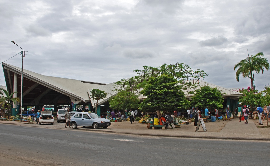 Местный рынок в Порт-Вила