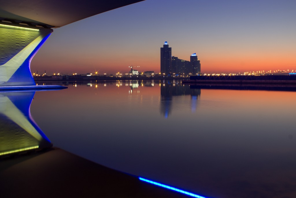 Вечерний Дубай