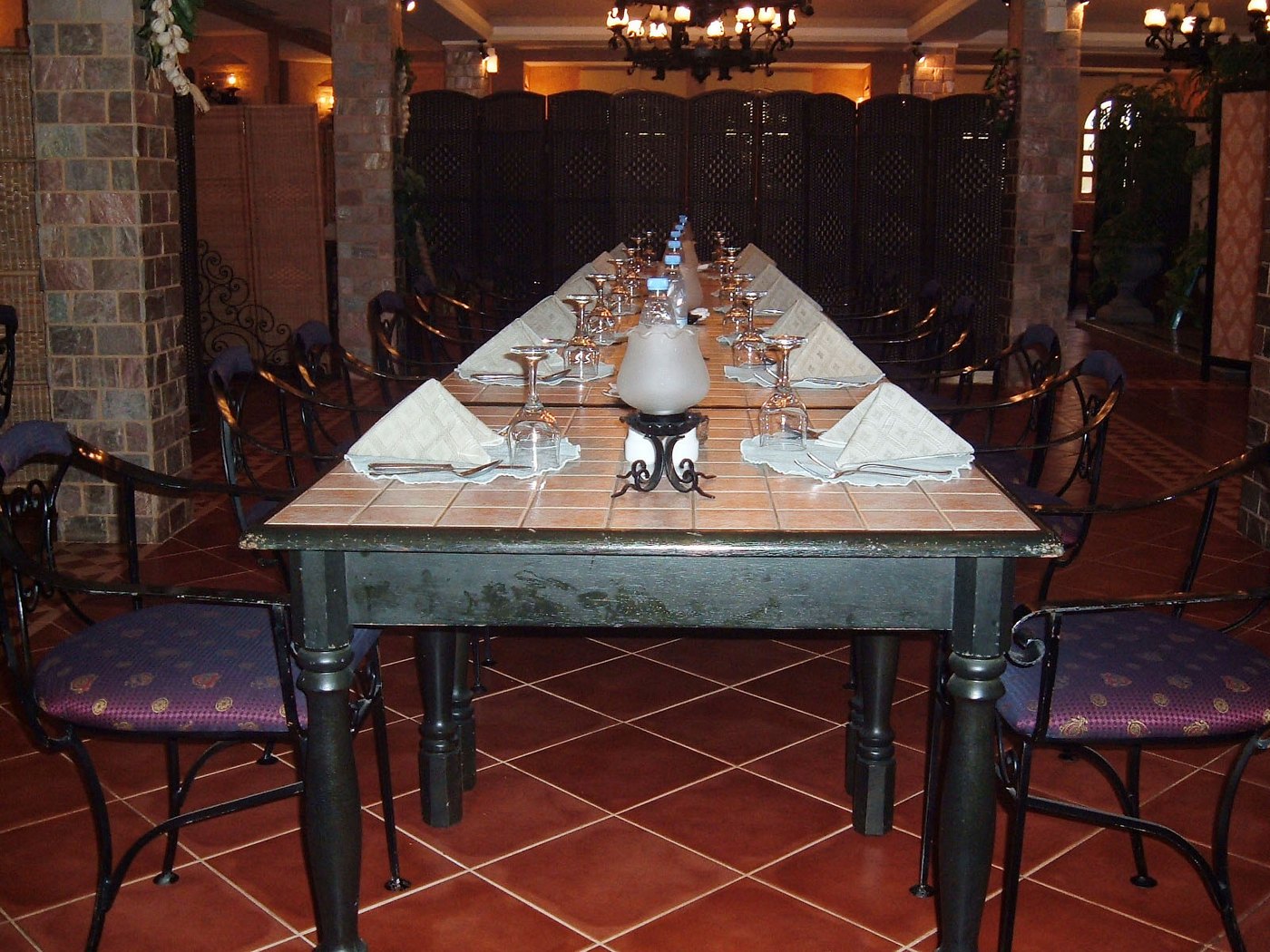 Ресторан в Саудовской Аравии Ресторан в Саудовской Аравии