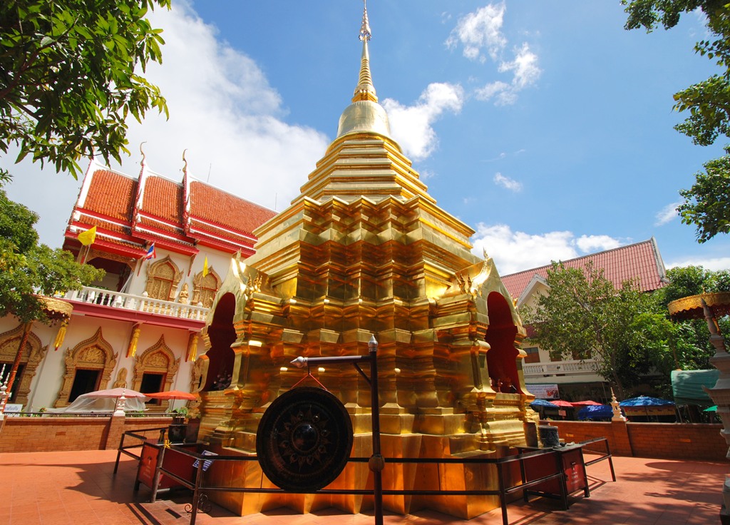 Храм Wat Phan On в Чиангмае Храм Wat Phan On в Чиангмае