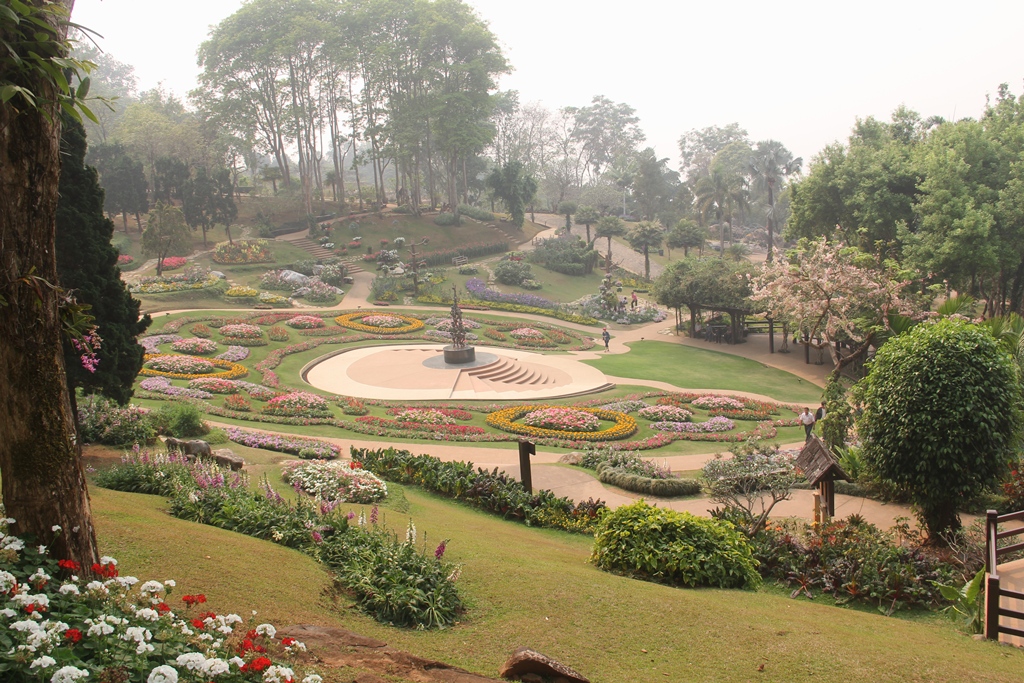 Ботанический сад Mae Fah Luang в Чиангмае Ботанический сад Mae Fah Luang в Чиангмае