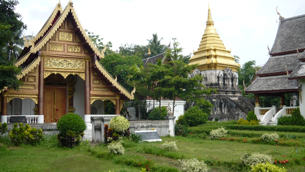 Храм Wat Chiang Man в Чиангмае Храм Wat Chiang Man в Чиангмае