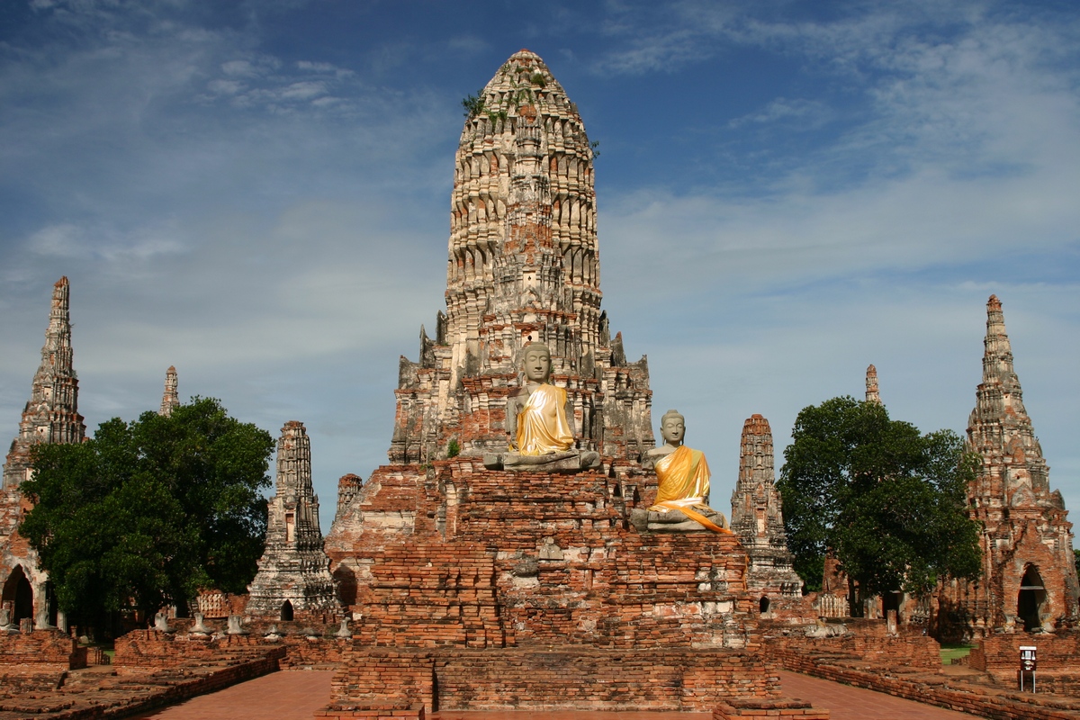Храм Чайваттханарам, Аютия, Таиланд