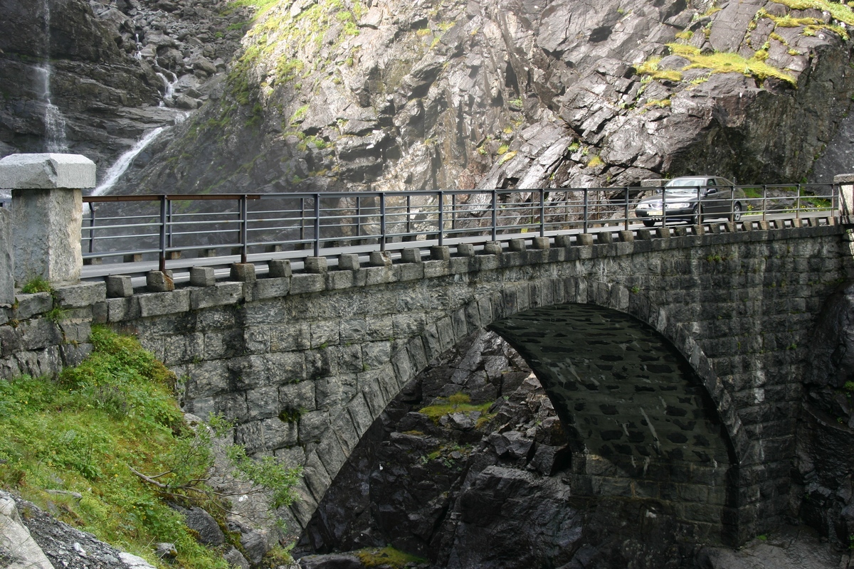 Дорога троллей в Норвегии