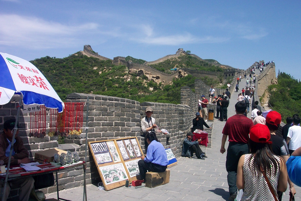 Сувениры на Великой Китайской стене