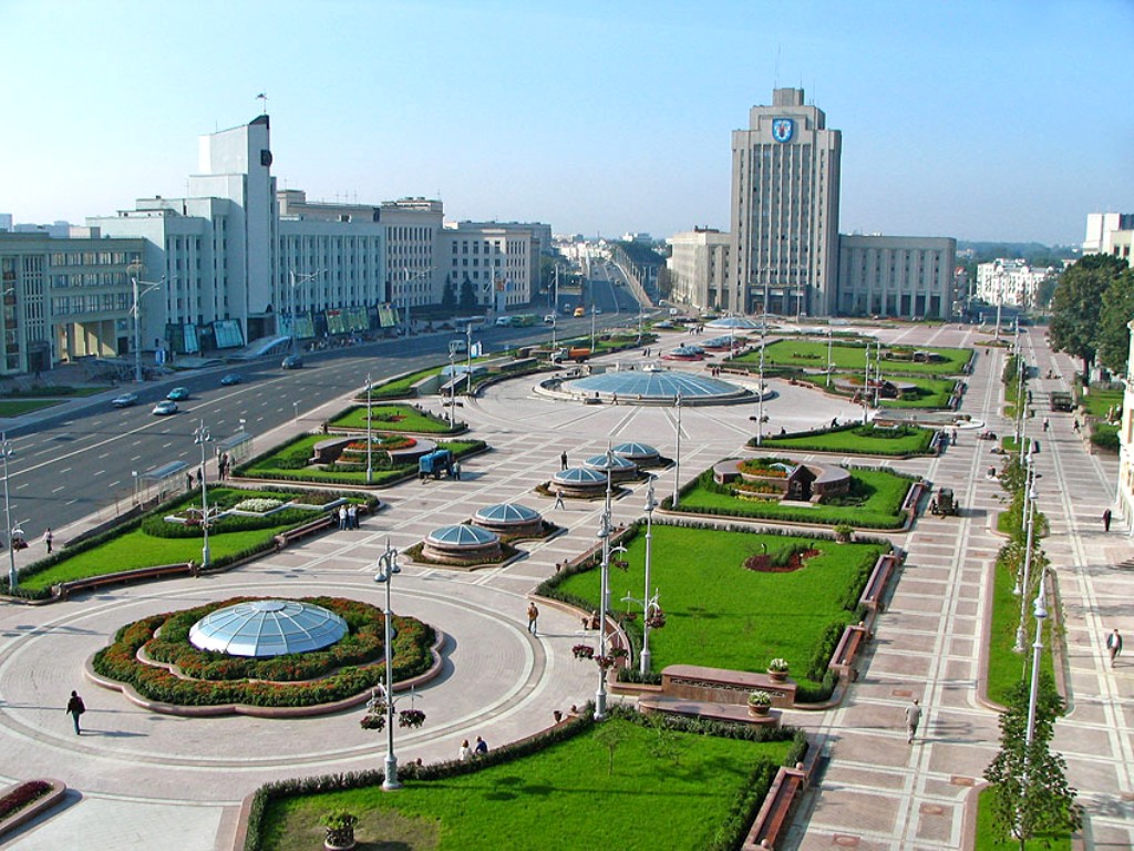 Площадь Независимости в Минске Площадь Независимости в Минске