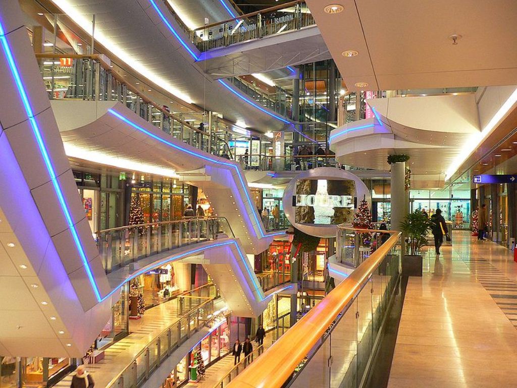 Торговый центр в Дюссельдорфе Торговый центр в Дюссельдорфе