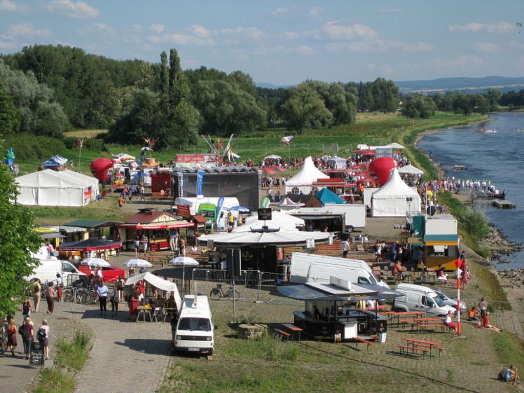 Фестиваль искусств Elbhangfest в Дрездене
