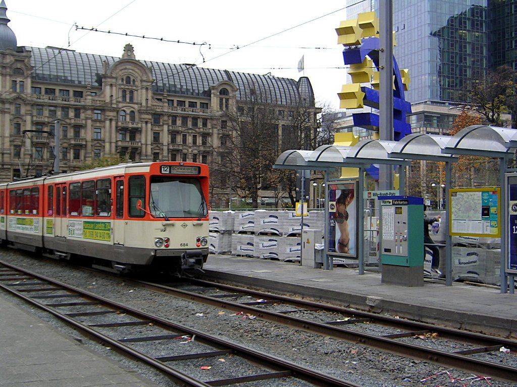 Трамвай в Франкфурте-на-Майне