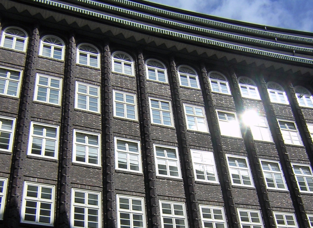 Здание Chilehaus в Гамбурге