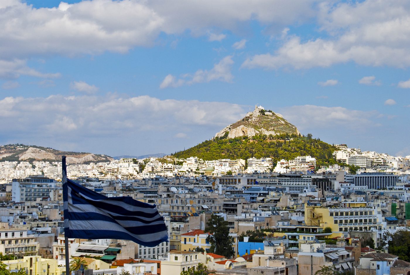 панорама Афин