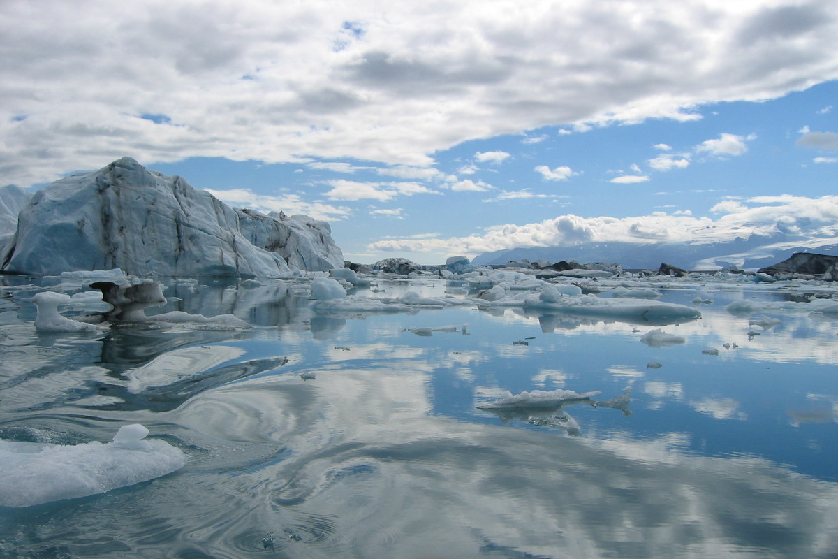 Льды в Исландии