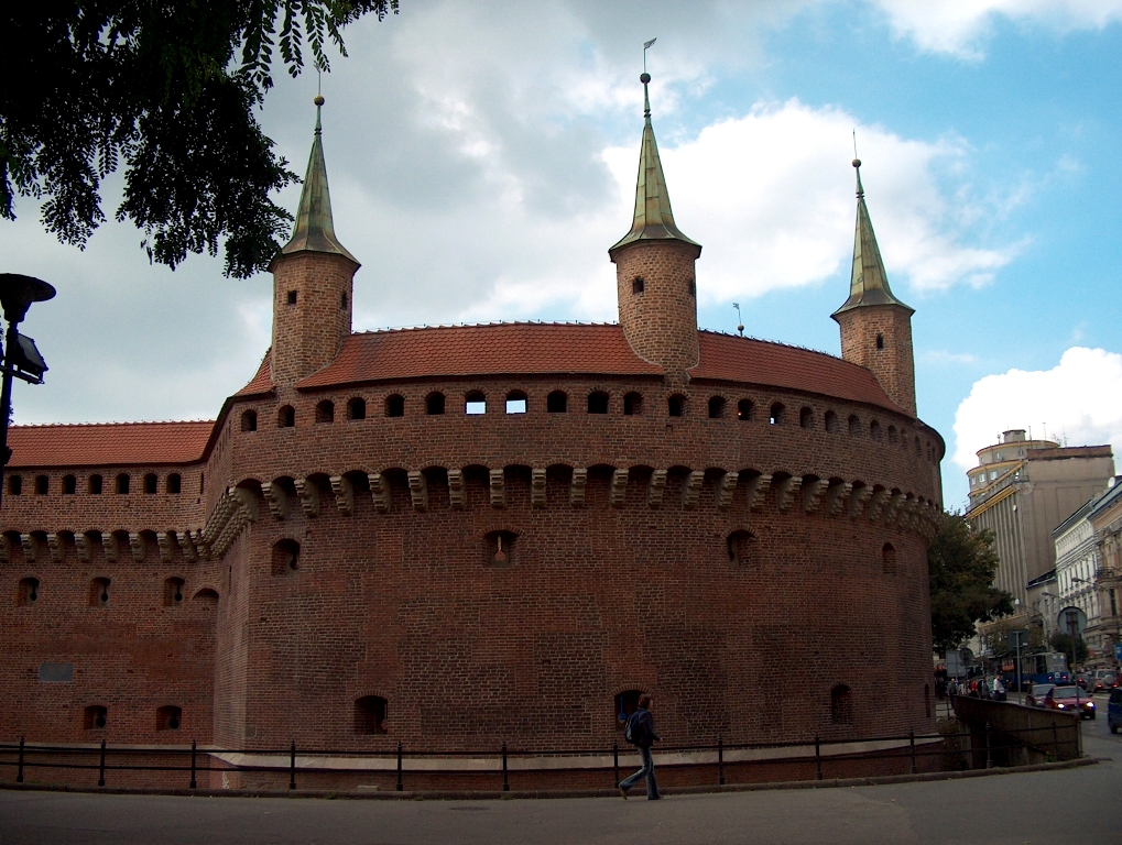 средневековые укрепления в Кракове