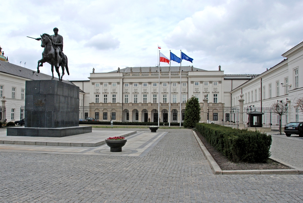 президентский дворец в Варшаве