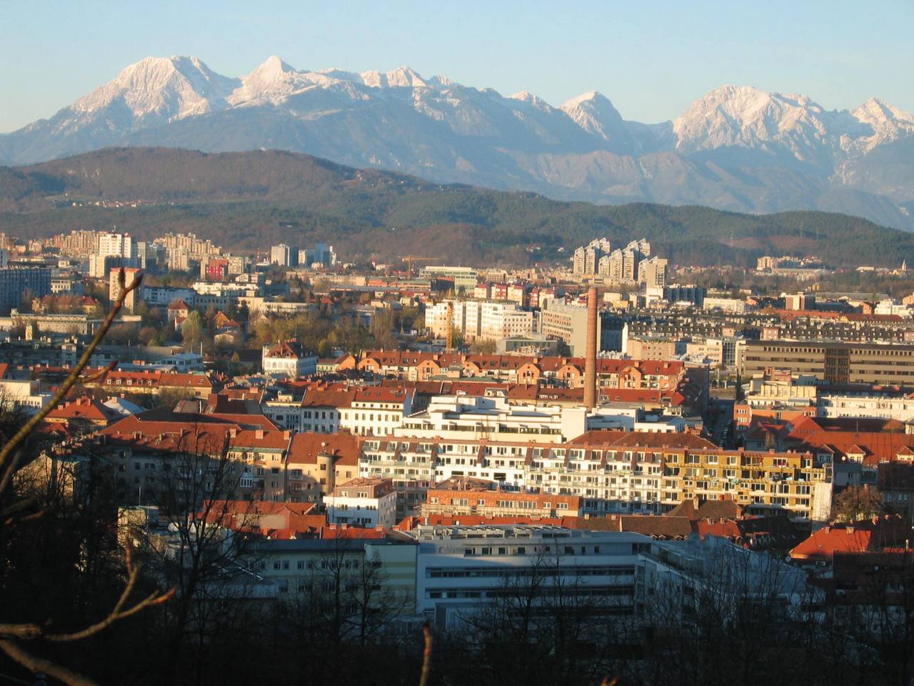 панорама Любляны