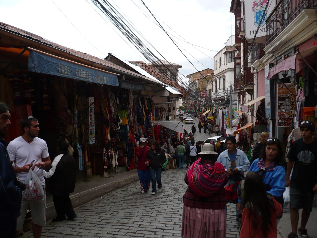 Жители Ла-Паса