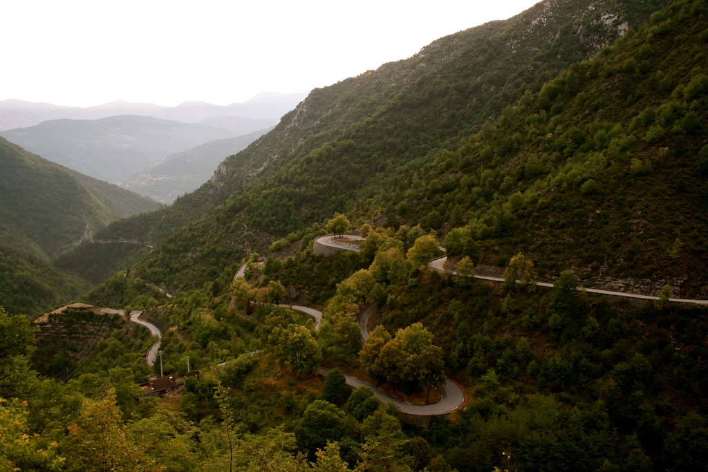 Col de Turini, Франция Col de Turini, Франция