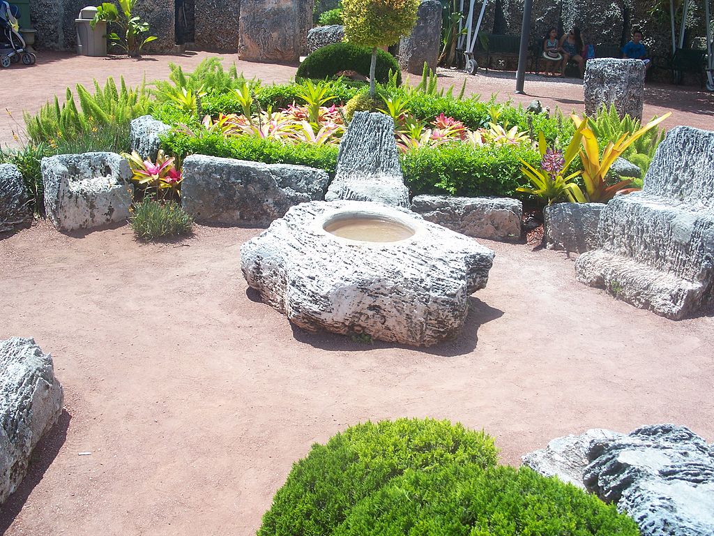 Коралловый замок в США Коралловый замок в США