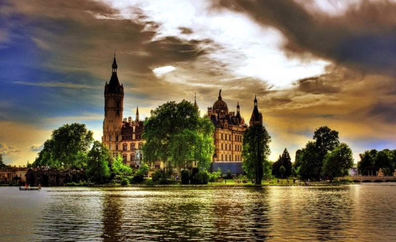 Шверинский замок Shverinskij zamok