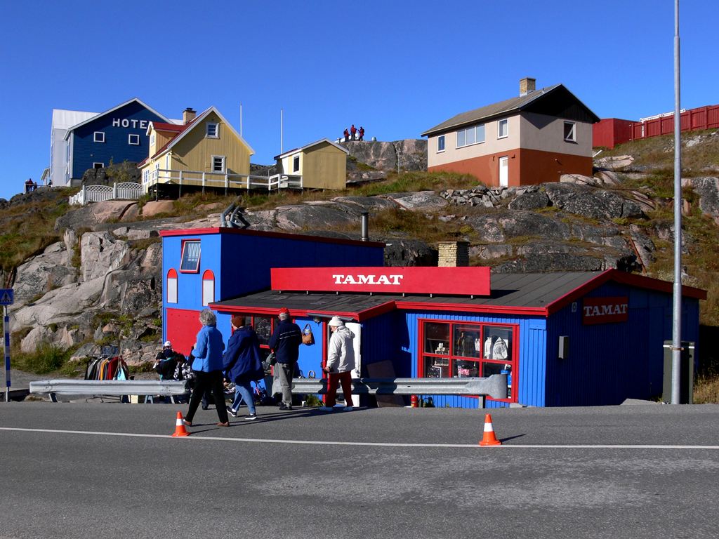 Магазин Tamat в Гренландии
