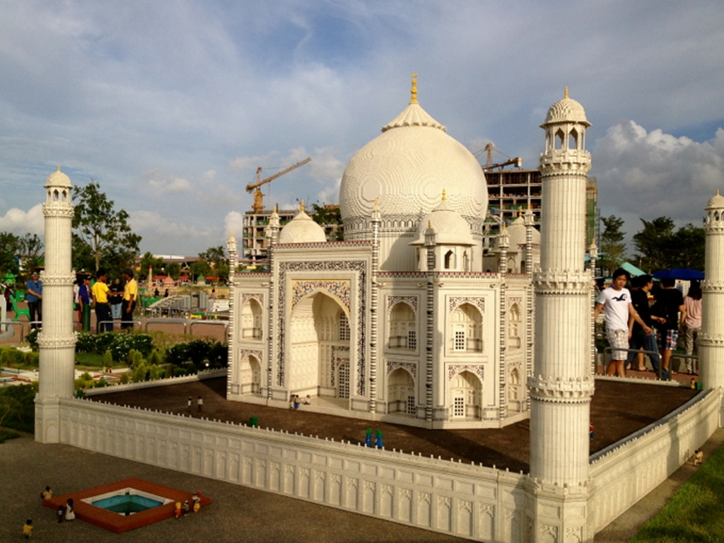 Тадж-Махал из Лего Тадж-Махал из Лего