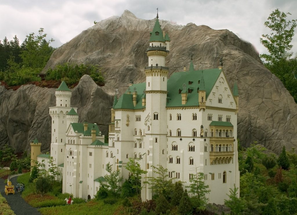 Замок в леголенде Гюнцбурга Замок в леголенде Гюнцбурга