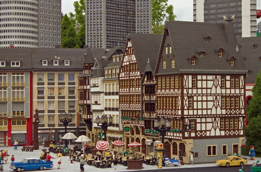 Дома в Гюнцбургском леголенде Дома в Гюнцбургском леголенде