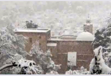 Небывалый снегопад накрыл Иерусалим
