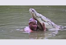 Как дружили человек и крокодил